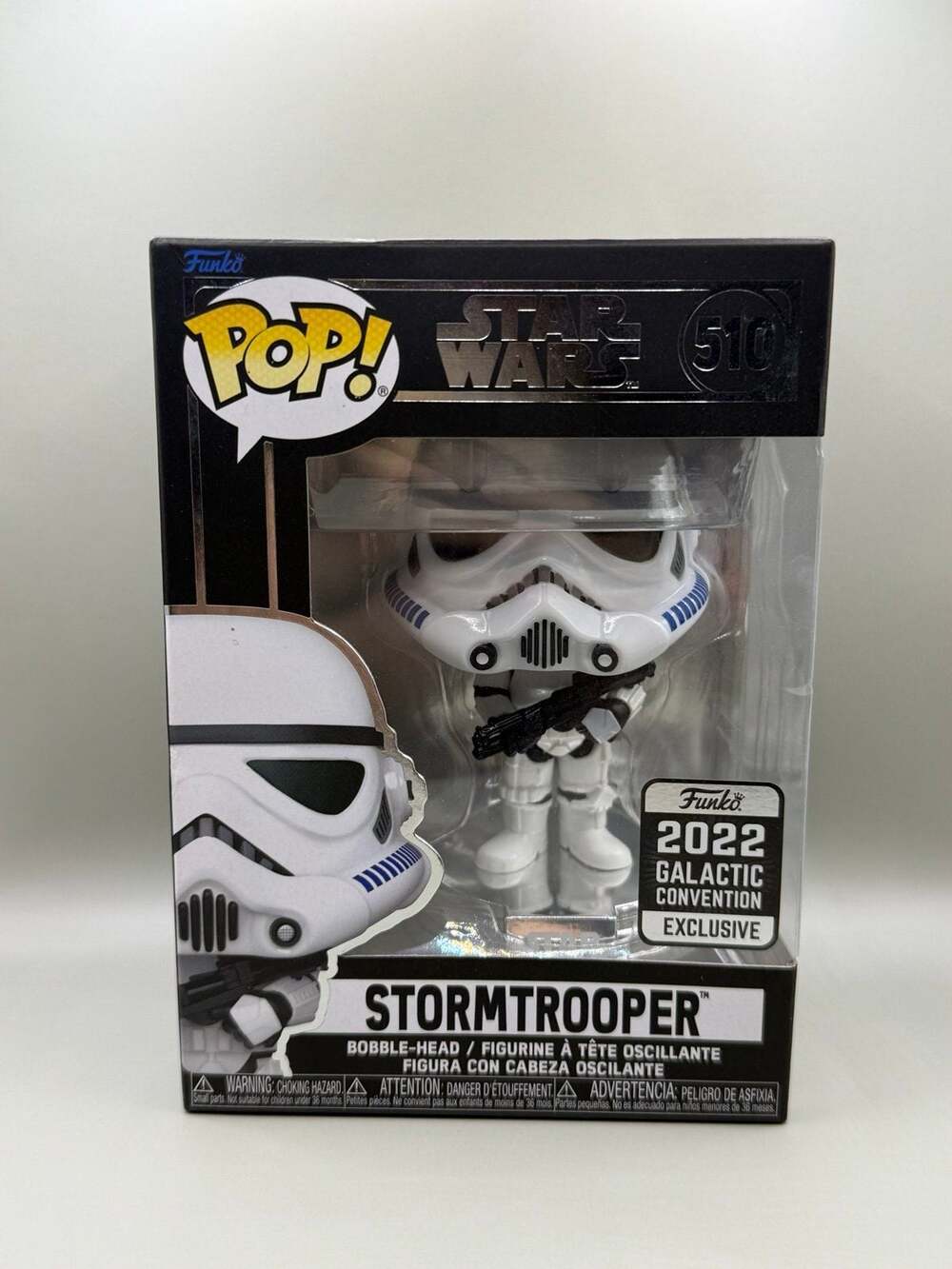2022 Galactic convention storm trooper Funko pop